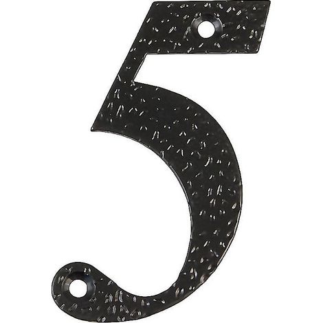 -CAHERSA- Número 5-4" Acero Negro AMIG