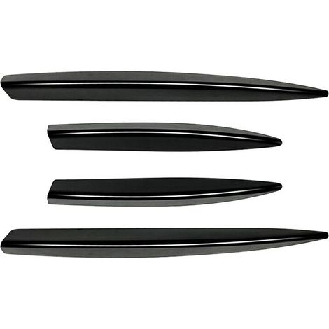 Finitura nera lucida per griglia anteriore paraurti anteriore per Classe A W177 A180 2023+ AMG 2018+ Spoiler adesivo per auto (1/2)