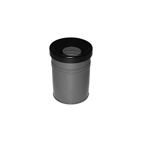 Recipiente para residuos  autoextinguible  capacidad 24 l  H x