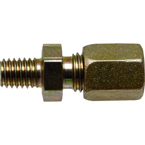 Gerader Schraubverbinder 11 mm 12 mm GRANIT