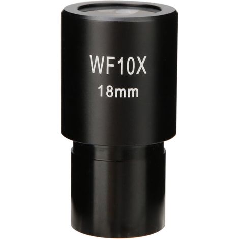 WF10X 18-mm-Weitwinkelmikroskop mit Graduiertenokular für optische Linsen