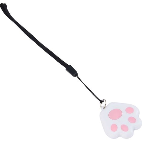 Dispositif anti-perte en forme de patte de chien rose - Rappel Bluetooth (1/5)