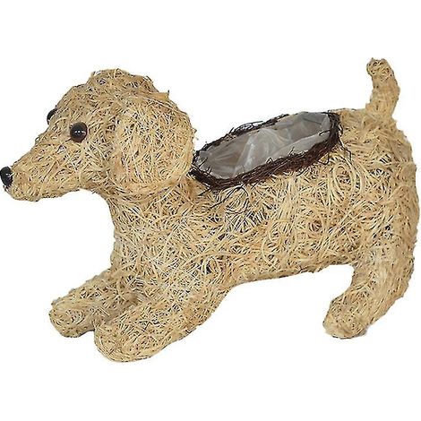 1 pot de fleurs en forme de chien de dessin animé (1/3)
