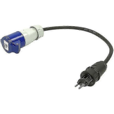 Adapter cable 40cm 3x1.5mm from Swiss plug to CEE (1/4)