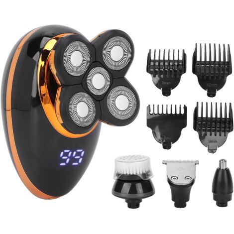 Rasoir électrique multifonctionnel rechargeable pour la maison, tondeuse à cheveux et coupe-poils de nez, kit de toilettage