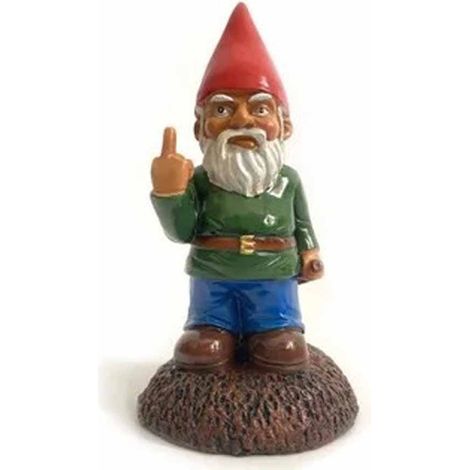 Statue de nain de jardin - Décoration de nain de jardin pour terrasse, porche ou jardin