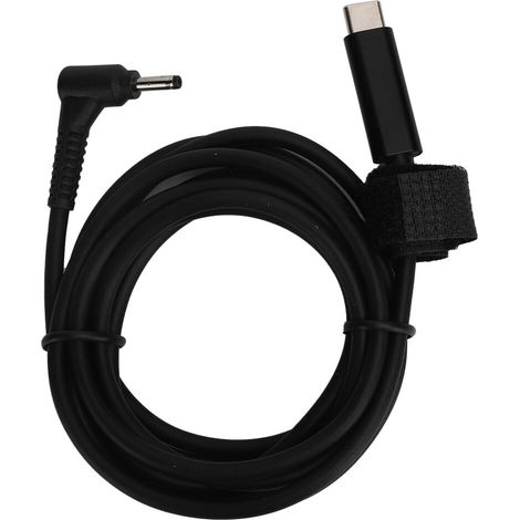 Este cable de carga multifuncional, práctico y fácil de usar, incorpora un chip inteligente PD integrado, una interfaz USB-C macho de 65 W con conector tipo C a PD de 3,0 x 1,0 y baja interferencia de