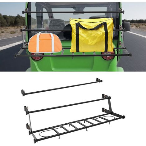 Gepäckträger Heckgepäckträger für Moto CHOK Rechteckig Metallgepäckträger 1.1m (1/5)