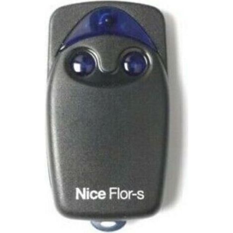 Émetteur de télécommande mural Nice – 433,92 MHz – Programmation auto-apprenante – Portée de 150 m – Alimentation par pile 12 V 23 A – Indice de protection IP40 – FLO 2 RS (1/2)