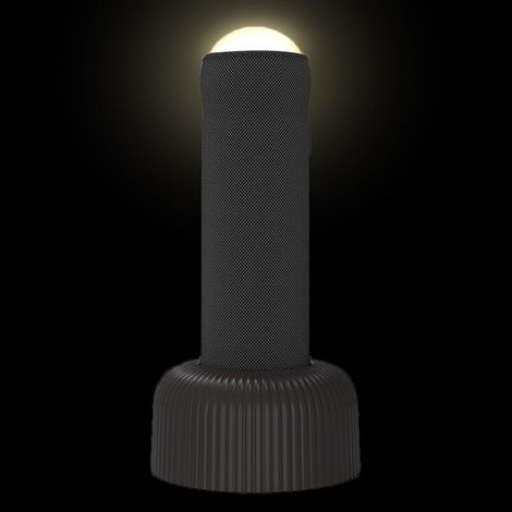 Veilleuse LED amusante en forme de colonne – Lampe de chevet en forme de (1/5)