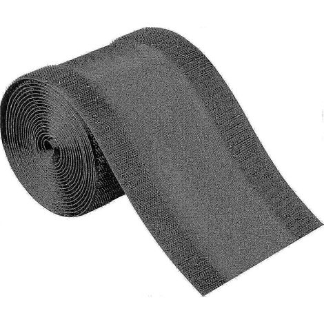Protection de câbles au sol Cable Grip, gestion des câbles, uniquement pour moquette de bureau commerciale (noir, 1 pièce)