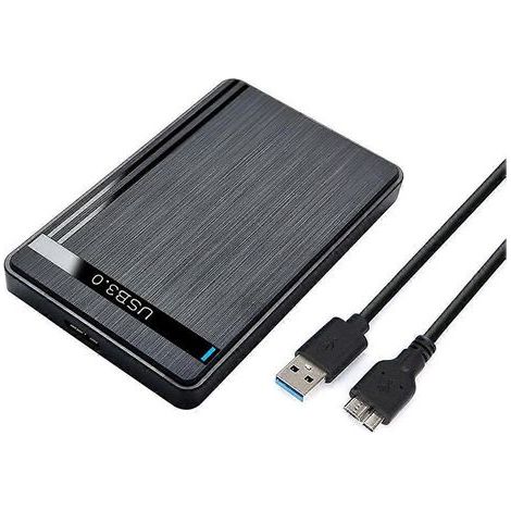 Boîtier pour disque dur externe SATA USB 3.0 2.5 pouces (1/5)