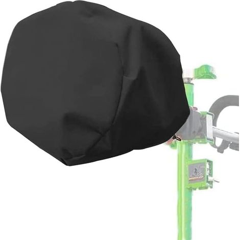 1, noir, 40x30 cm, capot de tondeuse - housse imperméable robuste pour tondeuses à gazon, élagueuses, débroussailleuses et taille-haies, capot de tondeuse à gazon (1/5)