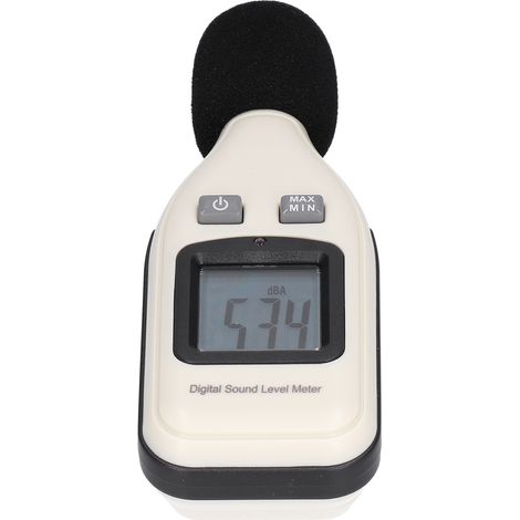 Détecteur de bruit numérique sonomètre professionnel mesureur de niveau de pression acoustique testeur de décibels portable (1/5)