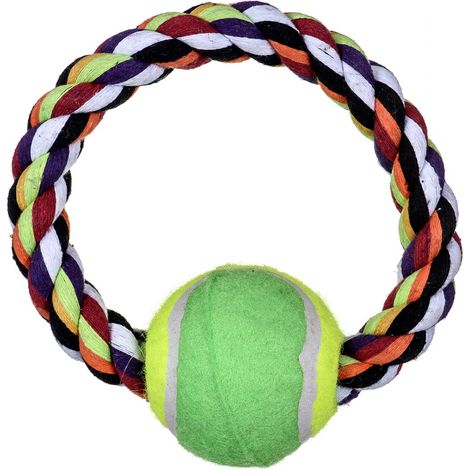 TRIXIE Anello con palline da tennis per cani (1/3)