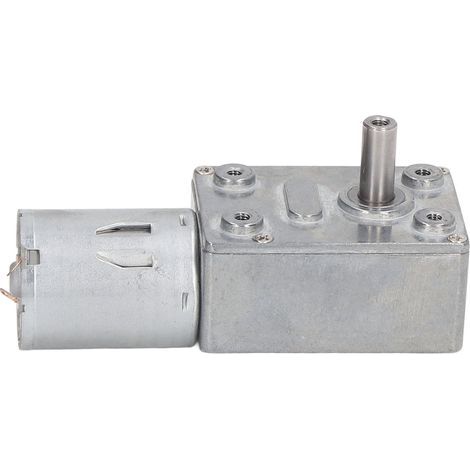 Selbsthemmend, reversibel, hohes Drehmoment, einstellbare Drehzahl, Gleichstrom 24V 2W 150 U/min elektrisches Turbinengetriebe. (1/5)