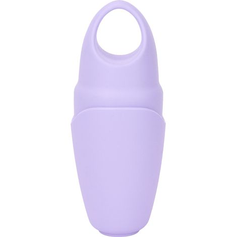 Boule de massage glacée faciale violette, rouleau froid anti-douleur, outil de thérapie par le froid pour le visage. (1/5)