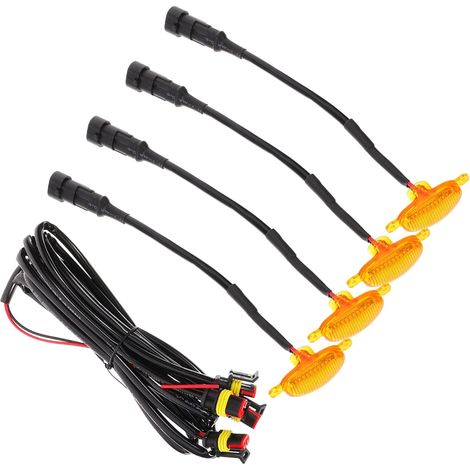 TOPBATHY Feux Led Pour Voiture Avertissement Éclairage De Jour (1/5)