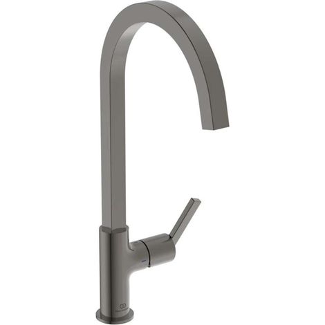 IDEAL STANDARD Grifo de cocina cuadrado magnético Gusto gris (1/5)