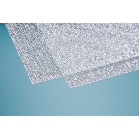 Polystyrolplatte Rinde grob klar, 5x1420x535mm