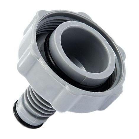 Nouvel adaptateur de connecteur gris Ø 32 mm d'Amazon, adaptateur de tuyau Bestway P6H1419 (1/5)