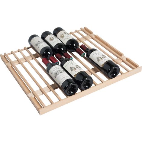Clayette CLAVIP07 de type fixe, bois naturel (hêtre) - La Sommelière