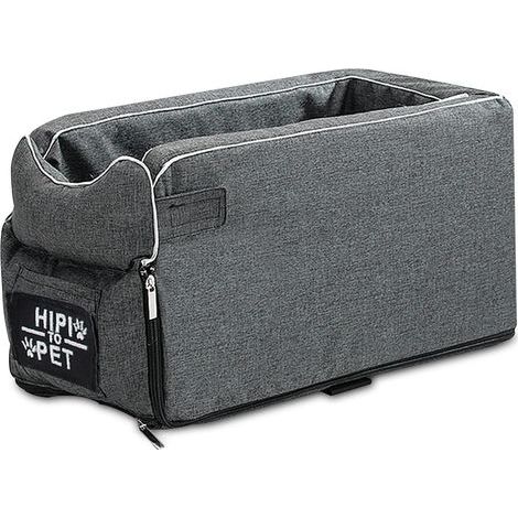 Siège auto pour chien et chat jusqu'à 6 kg – Sac transport respirant et lavable – Installation facile – Matériaux résistants à l'eau (1/5)