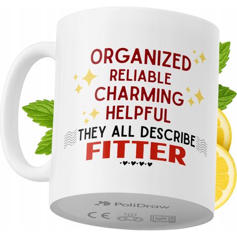 Taza para un Fitter Divertida taza de café o té con diseño gráfico y texto humorístico Taza para cumpleaños, santos, días festivos Taza premium para ocasiones especiales para el hogar, la oficina, el  (1/5)