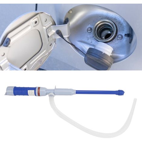 (Video verfügbar) Kabellose elektrische Ölpumpe, Wasserpumpe, Kraftstoffpumpe für Kraftfahrzeuge, Flüssigkeitspumpe (Batterie nicht enthalten) Blau (1/5)