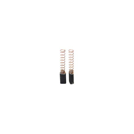 Juego de 2 carbones adaptables para AEG - Atlas Copco. Dimensiones: 5 x 8 x 15 mm.
