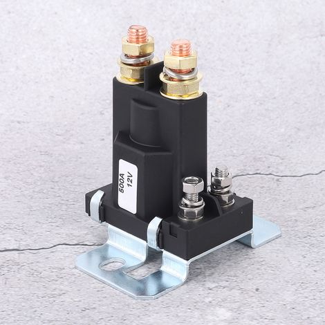 Relé de aislamiento de batería de 500 A y 12 V con interruptor de potencia automotriz para arranque automático.