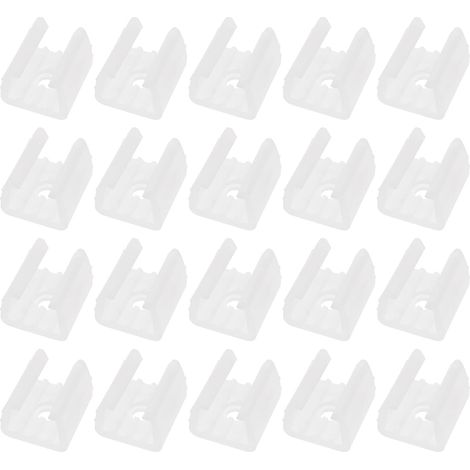 50 x 10 mm LED Strip Clips (1/5)