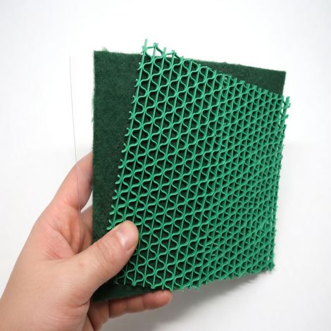 Tapis de fond pour terrarium vert 3 en 1 modèle 8