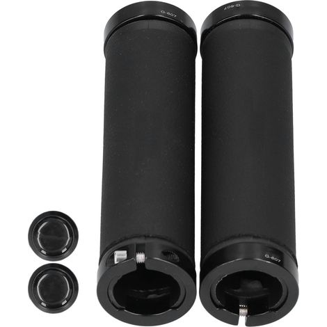 Guidon antidérapant VTT poignée vélo ergonomique avec embouts verrouillables pour couverture de guidon de cyclisme MTB (1/5)
