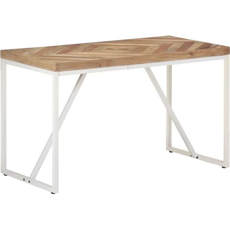Esstisch 120x60x76 cm Massivholz Akazie und Mango
