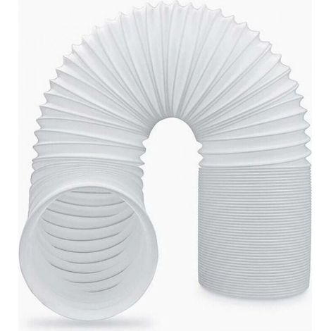 (Diameter 15 cm, Length 100 cm) Hose for mobile air conditioners, PVC exhaust hose, universal ventilation pipe kit for mobile air conditioners, diameter (1/4)