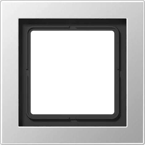 Jung Rahmen 1fach, senkrechte und waagerechte Montage, LS-DESIGN, Aluminium ALD2981 (1/2)