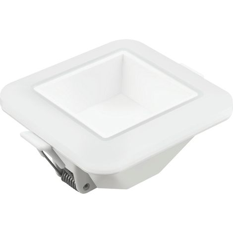 Aro led matel cuadrado 3 intensidades 8W 6400K