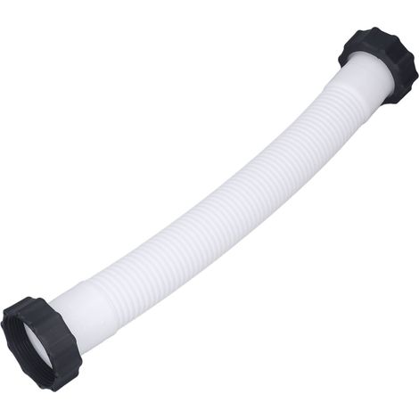 Tuyau de rechange pour pompe de piscine, diamètre 1,5 pouce, pour piscines hors sol, blanc (1/5)