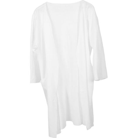Peignoir D'hôtel en Coton Épais Blanc pour Hommes et Femmes (1/5)