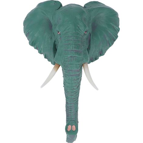 Porte-manteau Décoratif Tête d'Éléphant Style Rétro - Patère Murale pour Entrée ou Bureau - Idée Cadeau Originale (1/5)