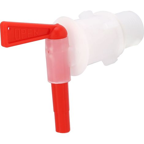 Robinet à bière en plastique rouge pour remplir la bière (1/5)