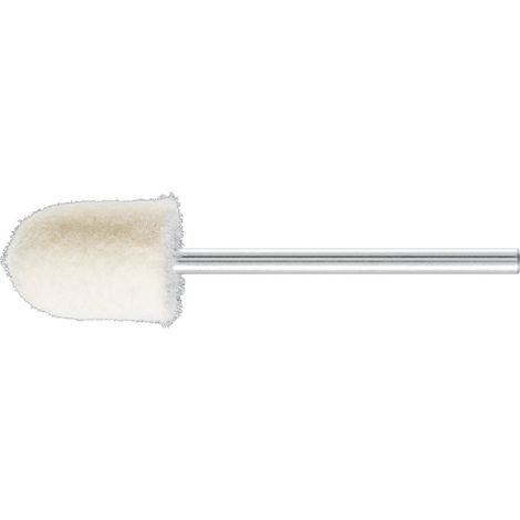 PFERD TOOLS mittelharte Filzpolierstifte Walzenrundform FK WRC Ø 10x14 mm Schaft-Ø 2,35 mm 10 Stk
