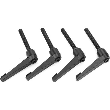 boutons de machine en métal, poignée de fixation réglable, filetage mâle M10 (80 mm) (1/5)