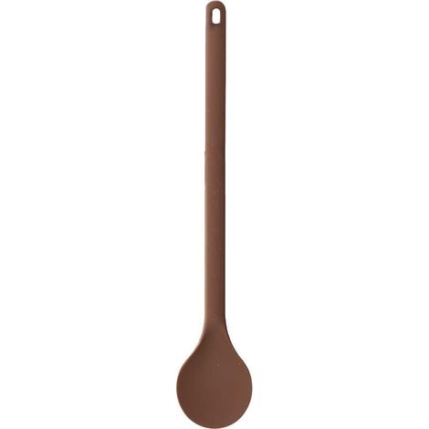 Espátula de silicona para pasteles de crema, marrón, 28 cm (1/2)
