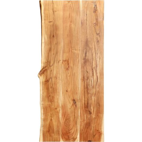 Encimera para armario tocador madera maciza acacia 118x55x3,8cm (1/5)