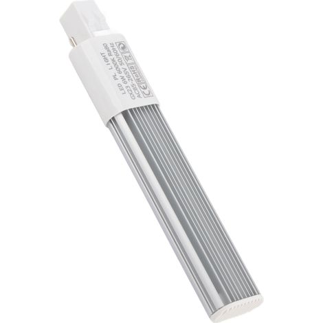 Ampoule LED compacte 6 W à 2 broches, encastrable horizontale, GX23, blanc froid (1/5)