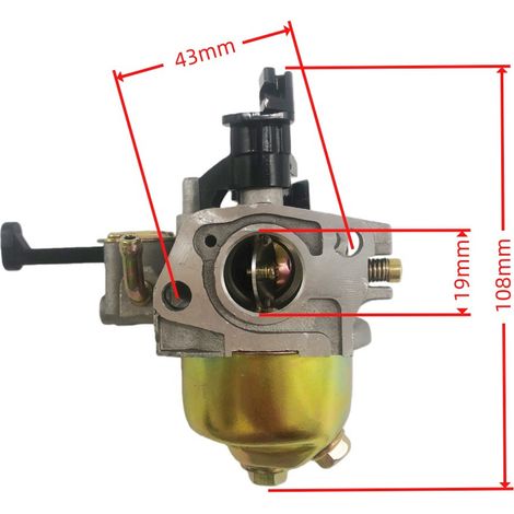 The 18 853 16-S carburetor is suitable for the Generac SH265 6.5 hp generator. Contact: 088870123 707-025 (1/4)