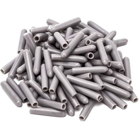 120 Pièces Capuchons Pour Lave-Vaisselle, Diamètre intérieur 3MM PVC Housse De Protection, Panier à Vaisselle，325mm (Gris) (1/5)