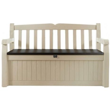 Keter – Coffre de jardin en résine 140x60x84cm – Capacité 265L – Résistant aux UV et intempéries – Système de ventilation intégré